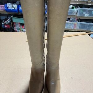 Joan & David Couture Sz. 5M Womens Leather Brown 18" Knee High Boots